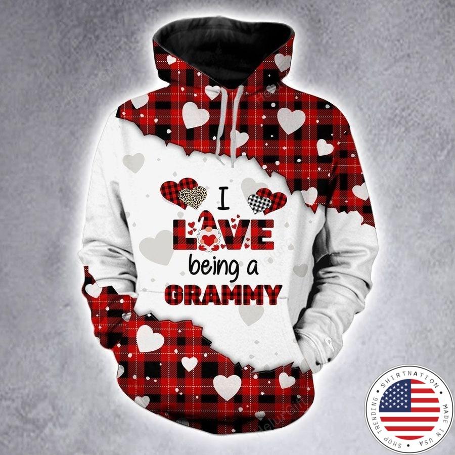 I love being a Gramma custom name 3D hoodie and legging2