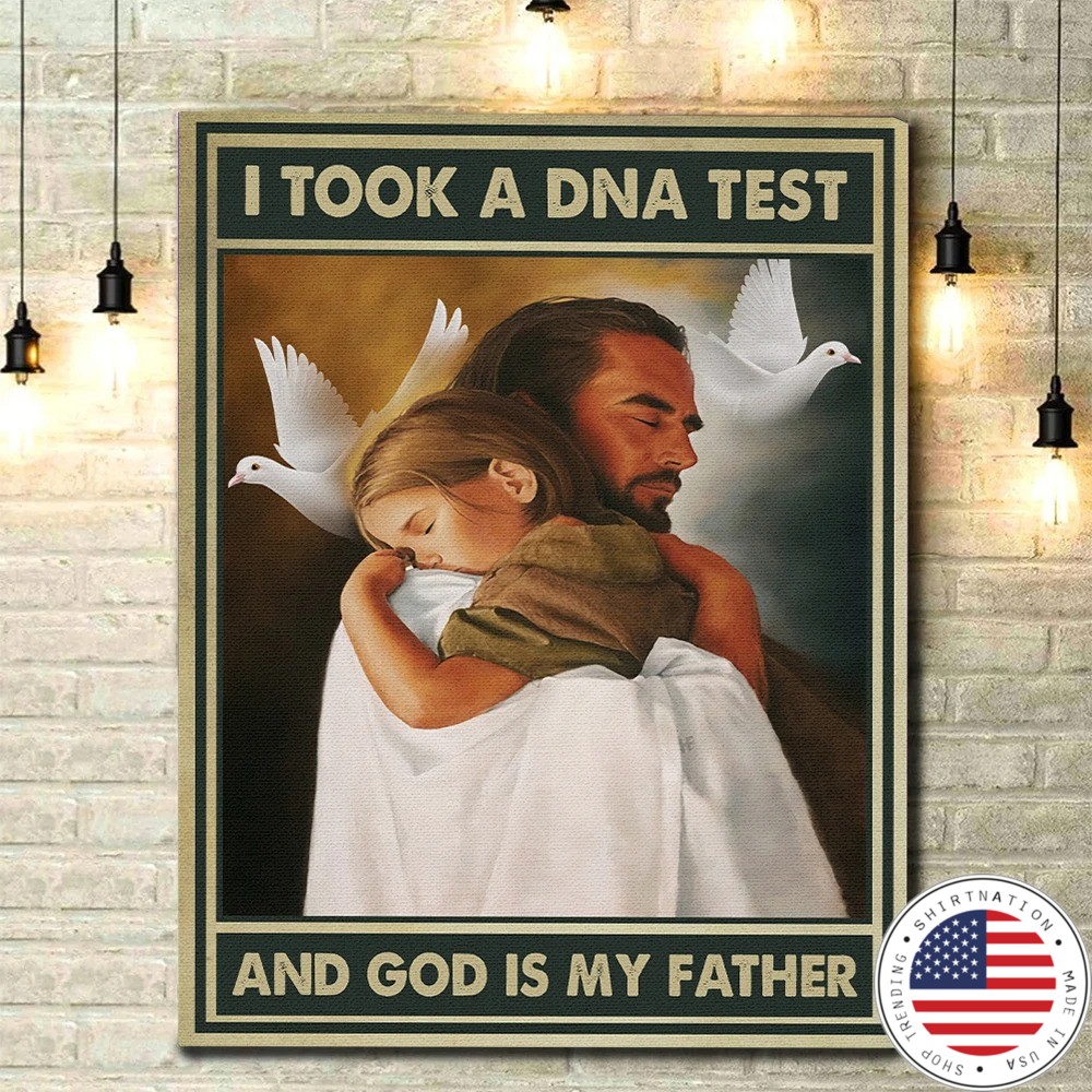 I tool a dna test and god is my father poster2