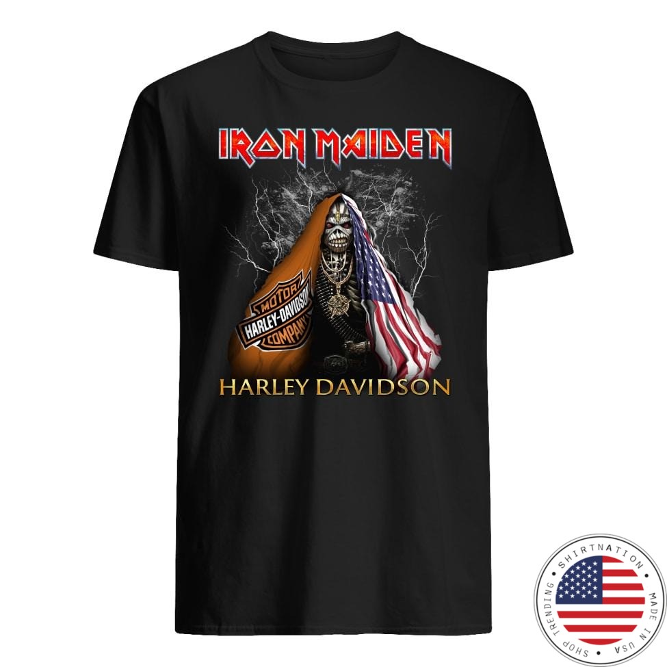 Iron Maiden Harley Davidson shirt
