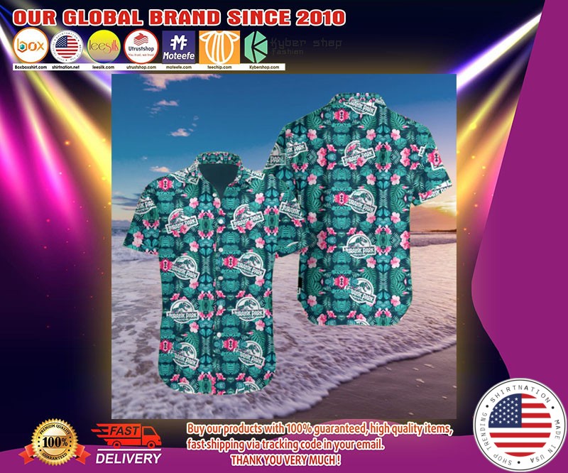 Jurassic park hawaiian shirt