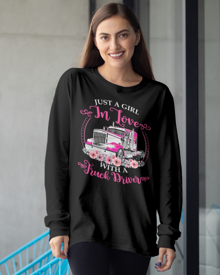 Just a Girl in Love with a Truck Driver Shirt9