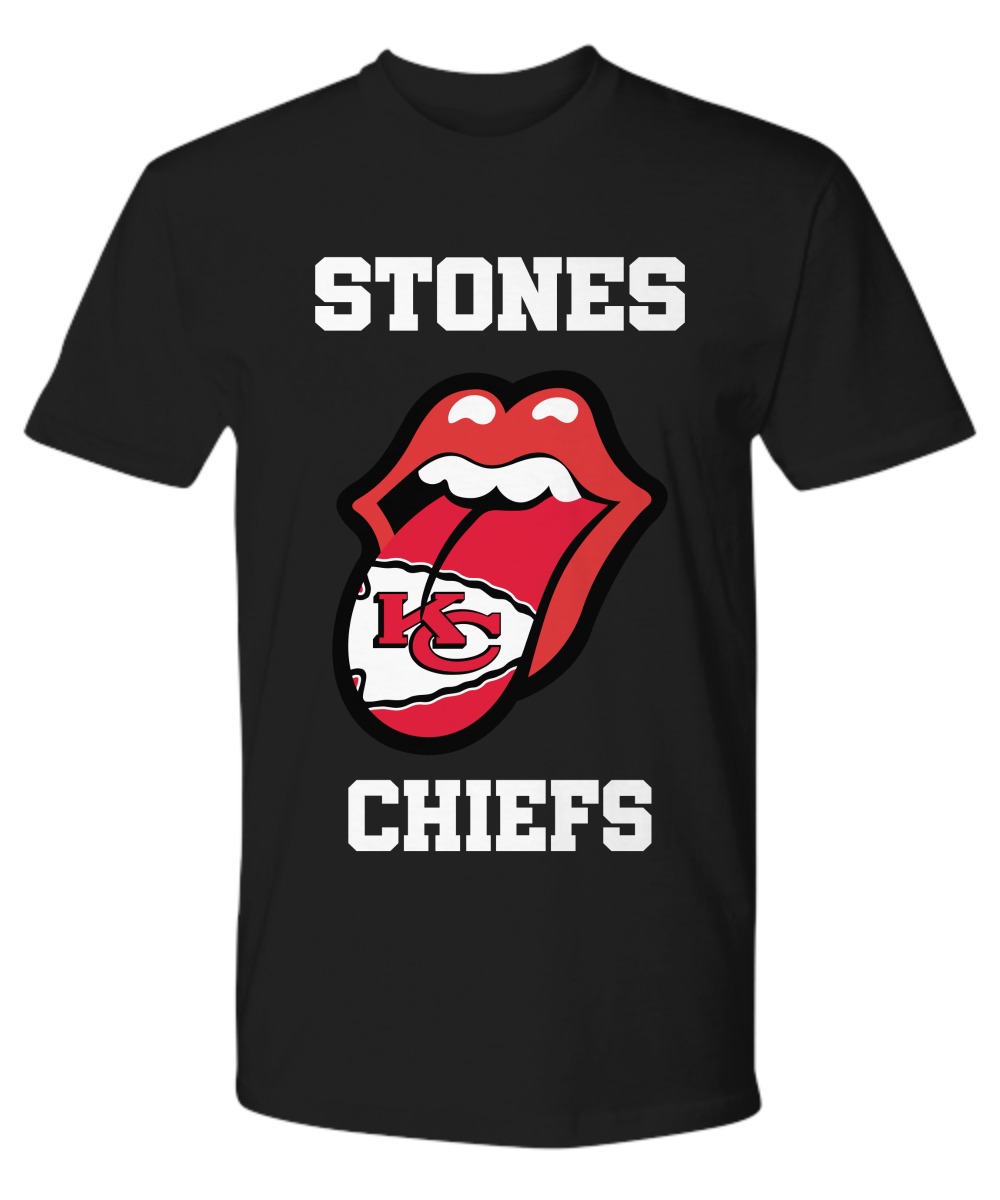 Kansas Chief rolling stones tongue shirt as