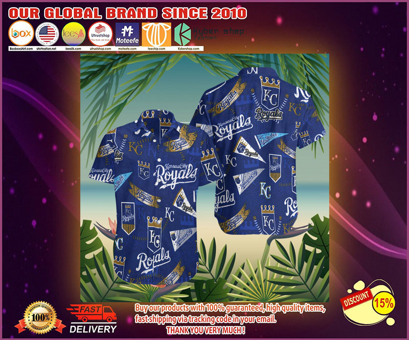Kansas city Royals hawaiian shirt