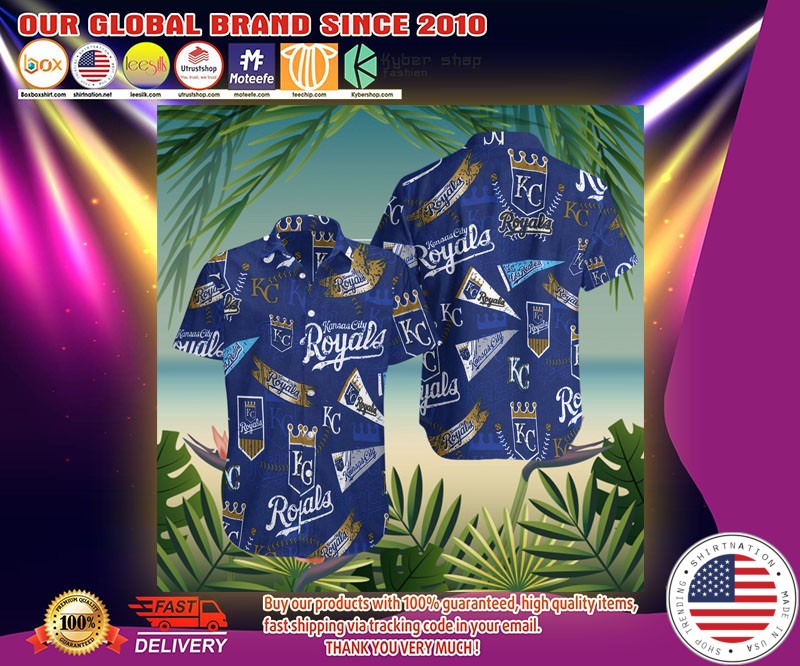 Kansas city Royals hawaiian shirt