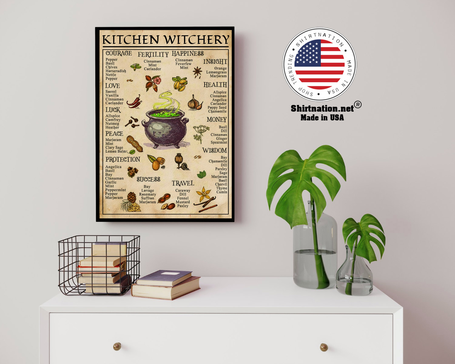Kitchen witchery poster 14