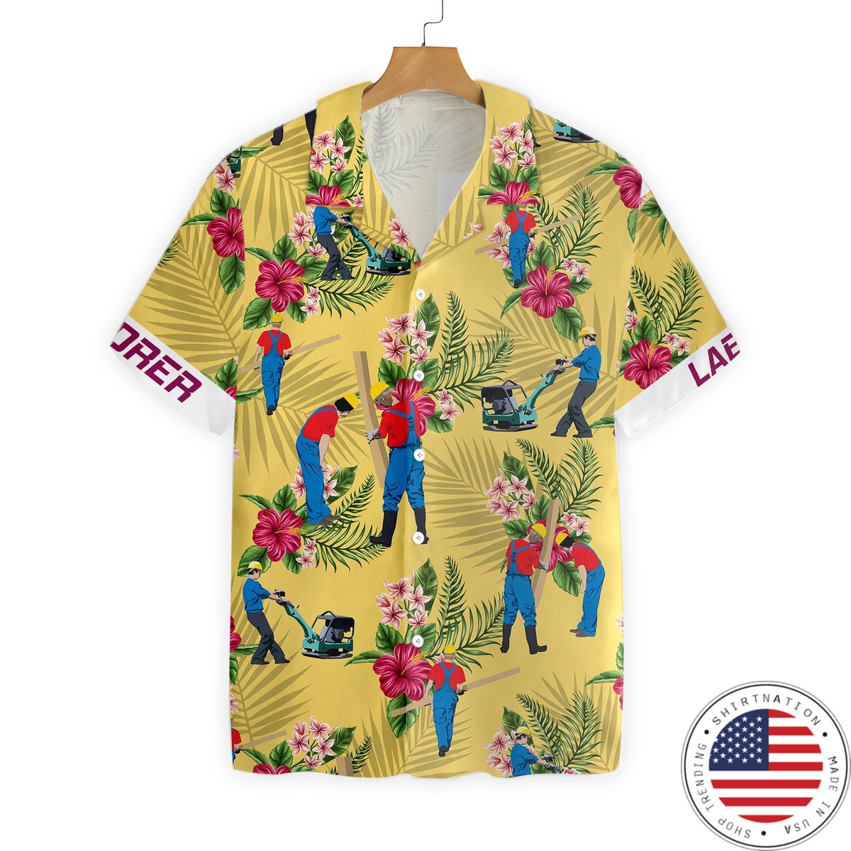 Laborer Hawaiian Shirt5