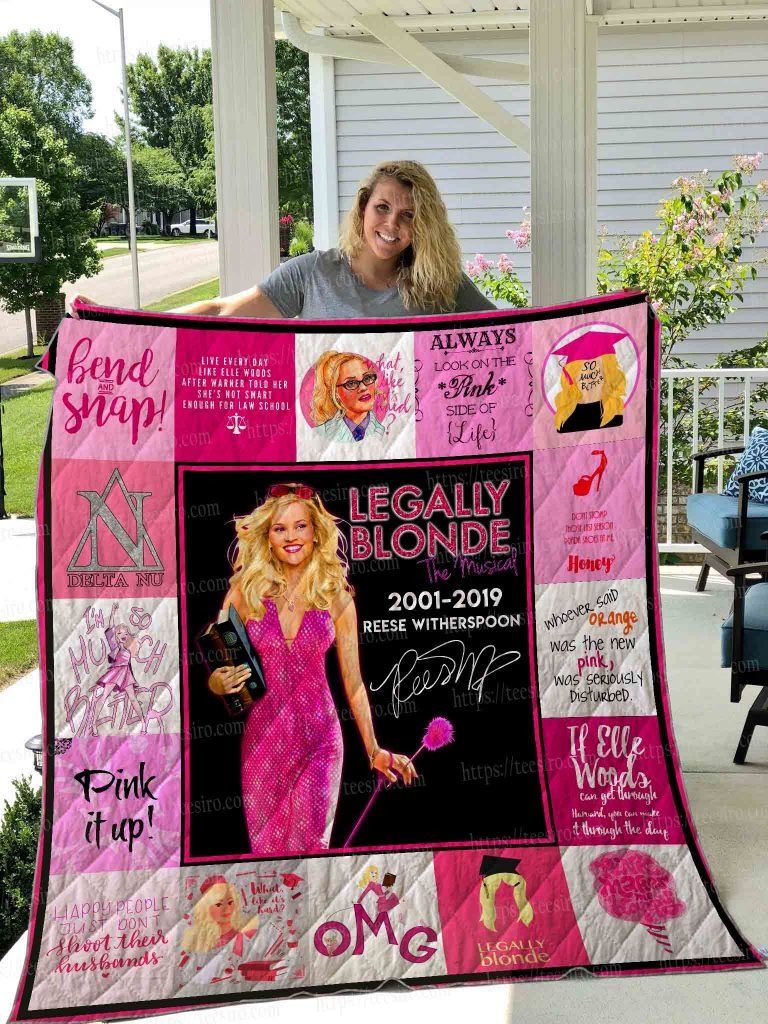 Legally blone 2001 2019 reese witherpoon quilt