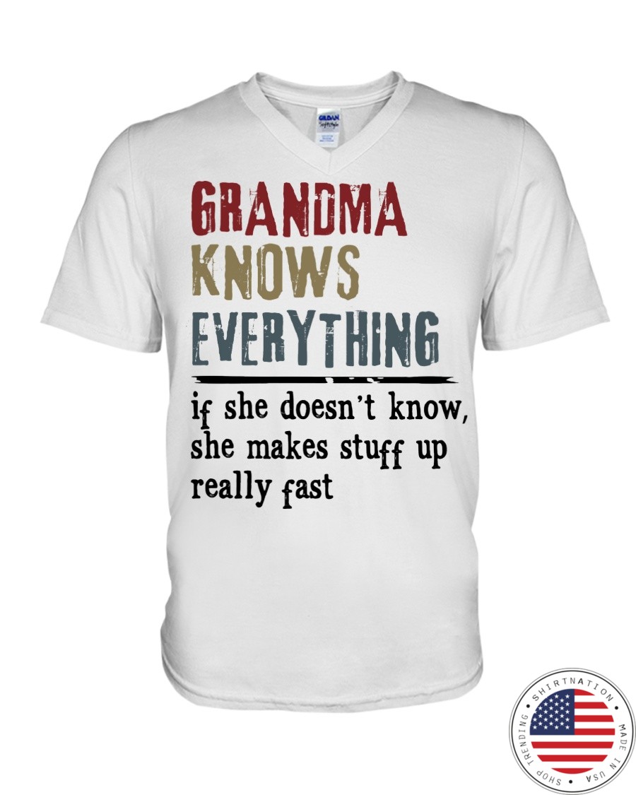 Magic Grandma Know Everything Shirt7