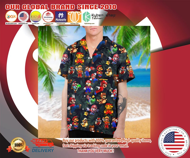Mario hawaiian shirt 2
