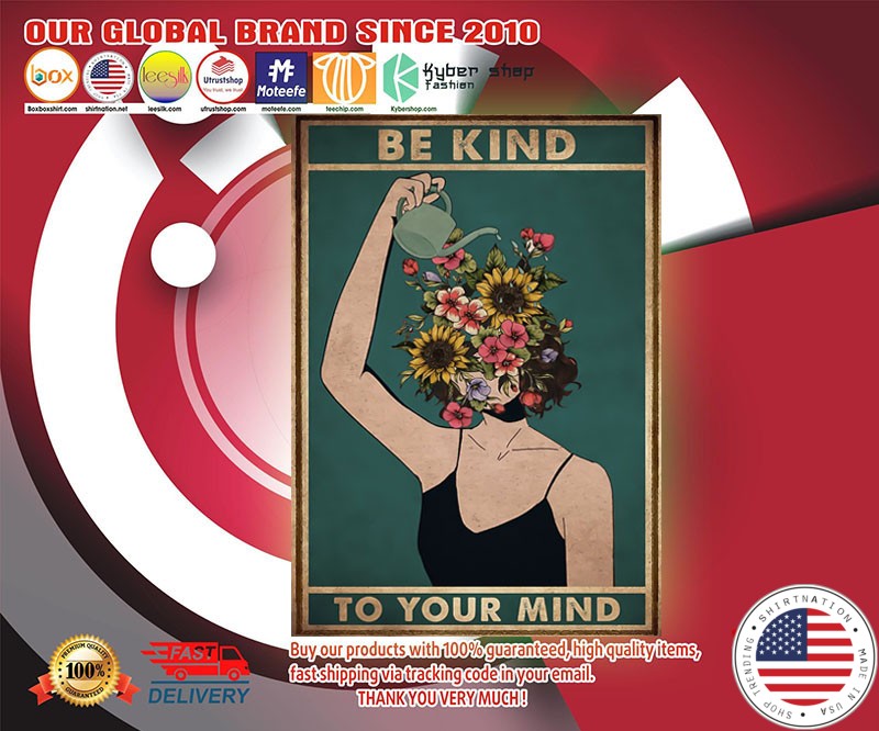 Mental be kind to your mind poster