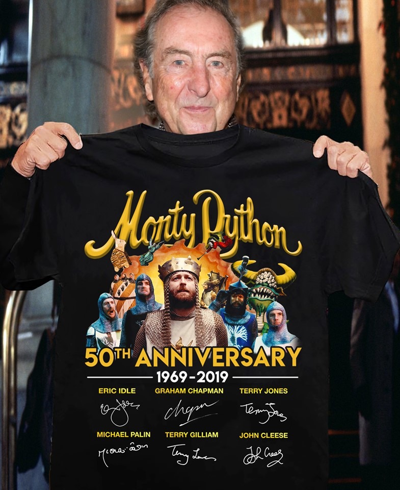 Monty Dython 50th anniversary shirt