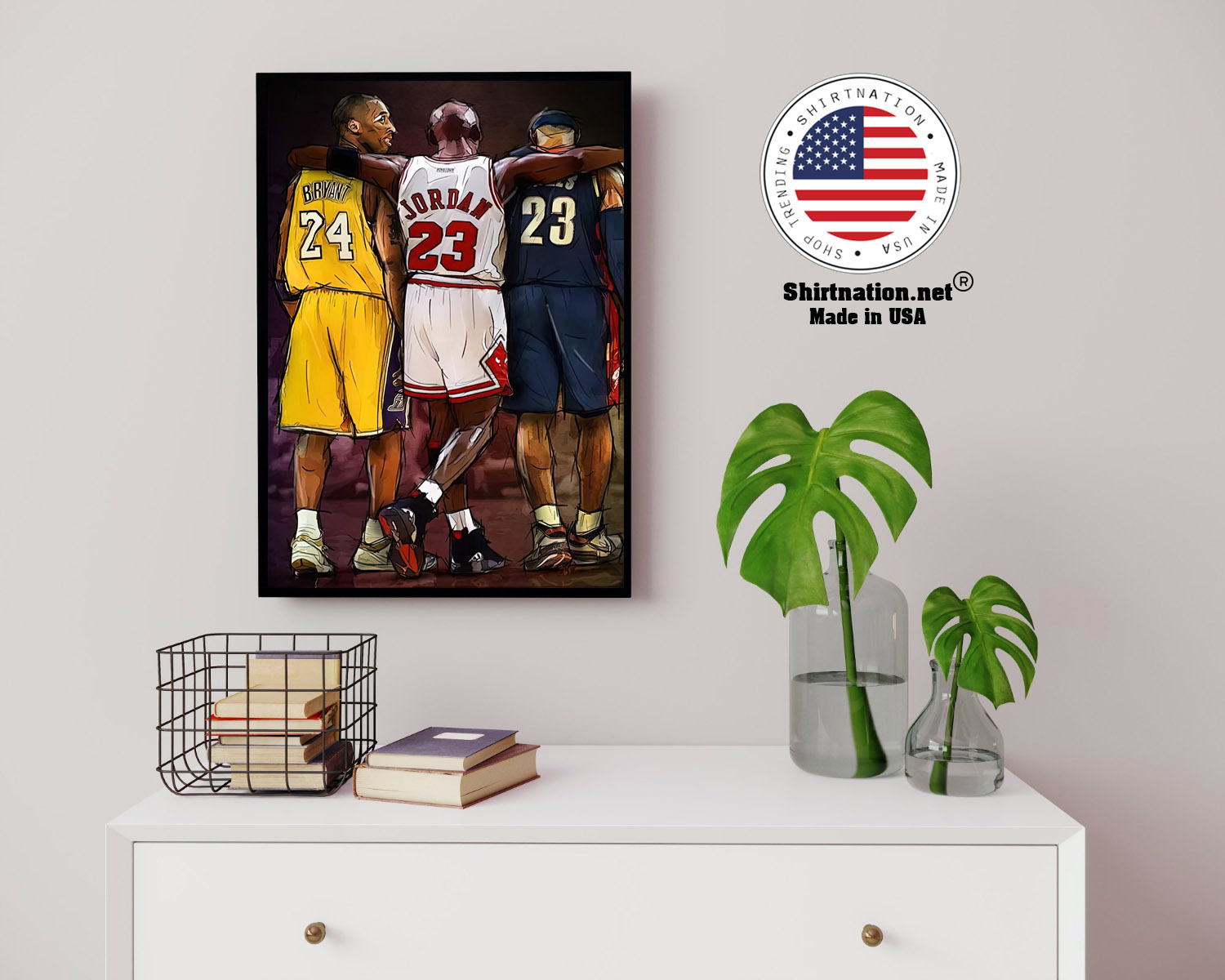 NBA Legend modern wall art poster 14