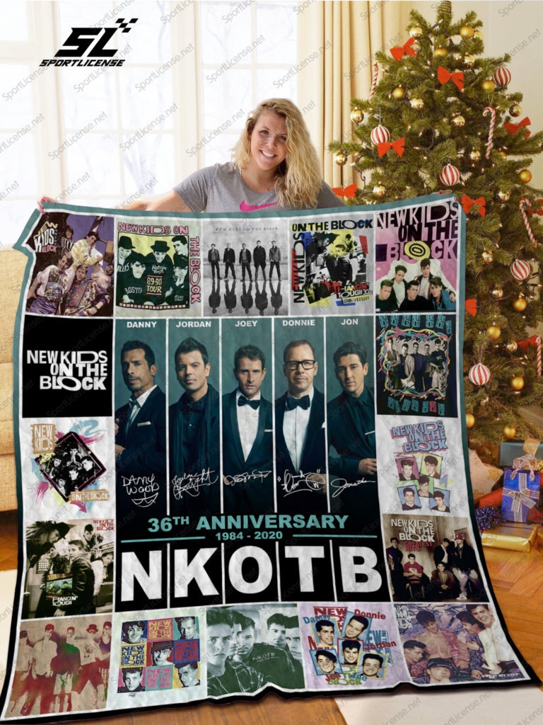 NKOB New kid on the block 36th anniversary quilt
