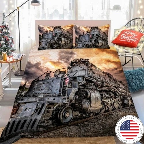 Old railroad bedding set 4 1