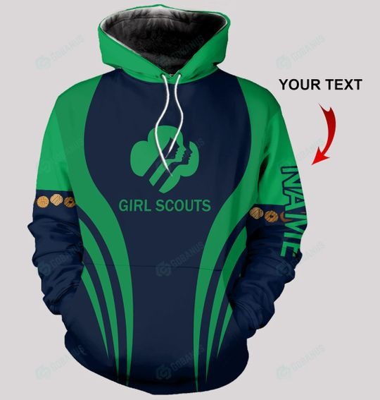 Personalized Girl Scouts 3d hoodie