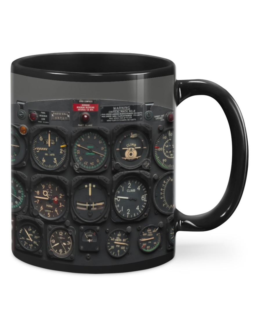 Pilot watch gift mug