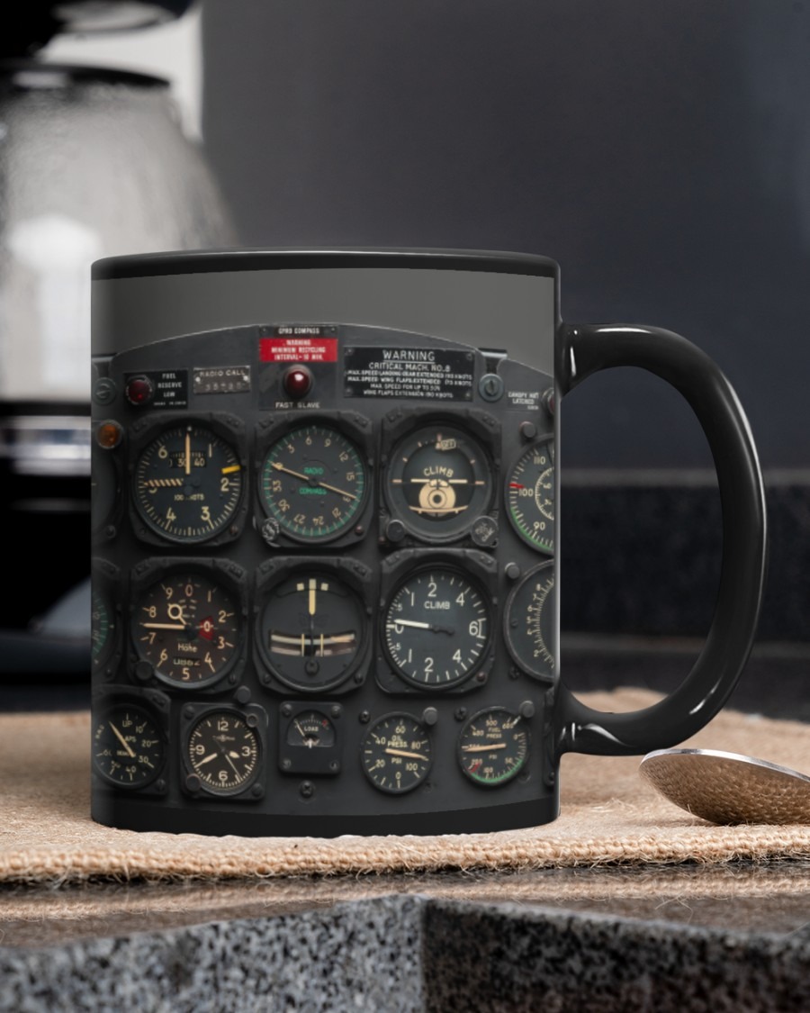 Pilot watch gift mug