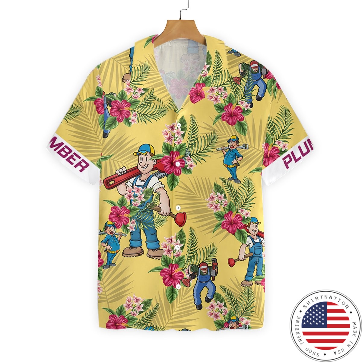 Plumber Hawaiian Shirt