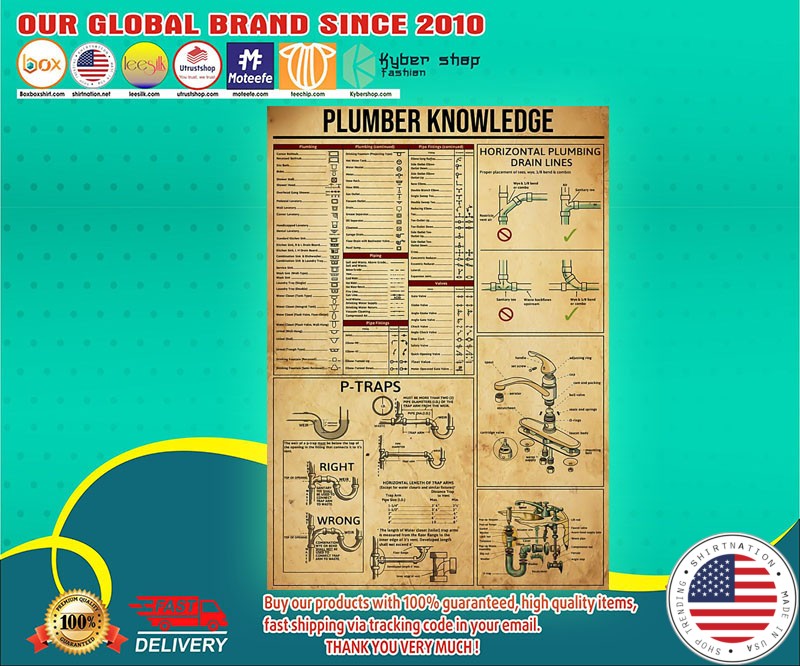 Plumber knowledge poster