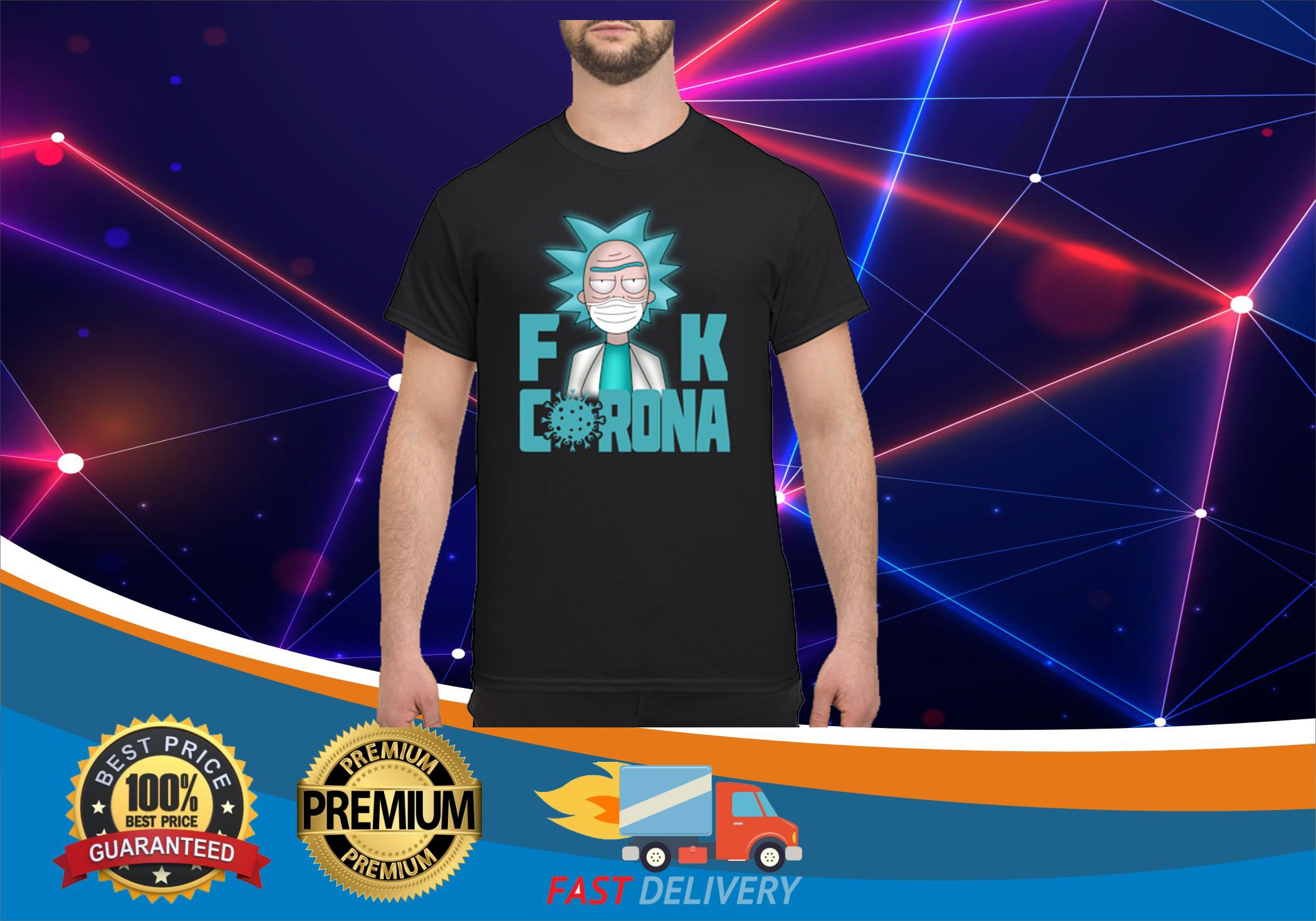 Rick fuck corona shirt