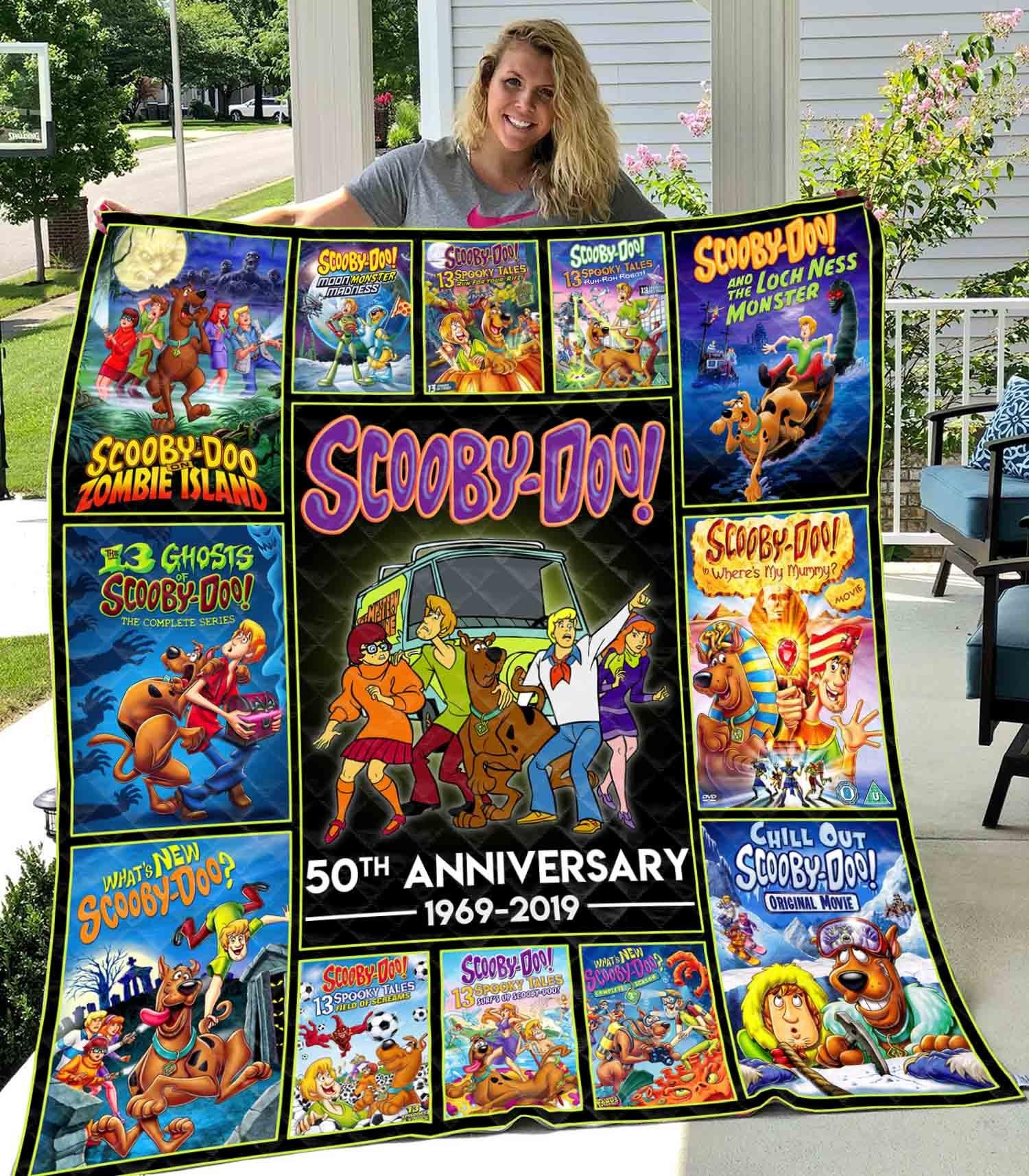 Scooby doo 50th anniversary quilt
