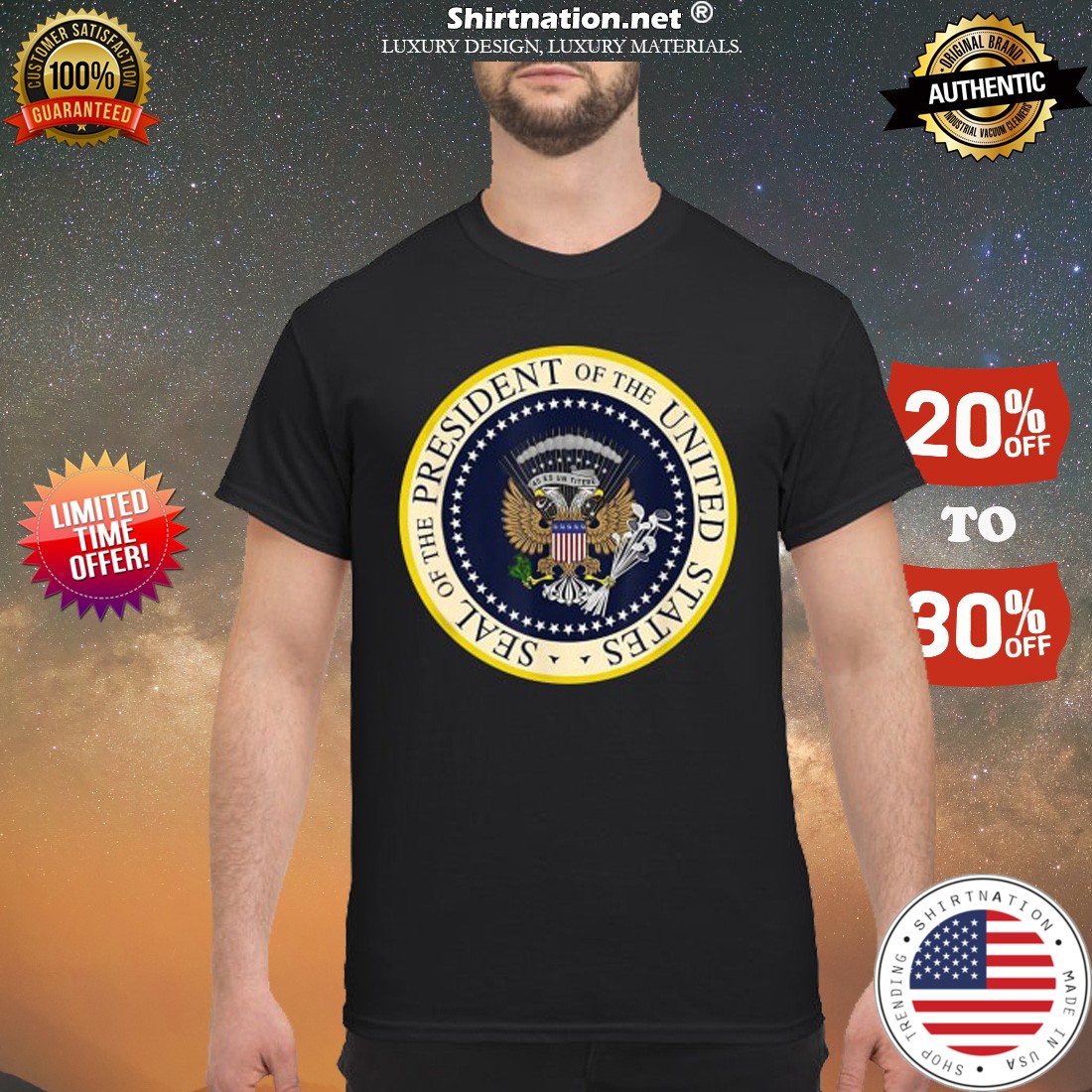 Seal of the president of the United States shirt