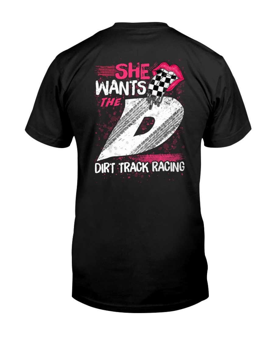 She wants the dirt track racing Shirt12