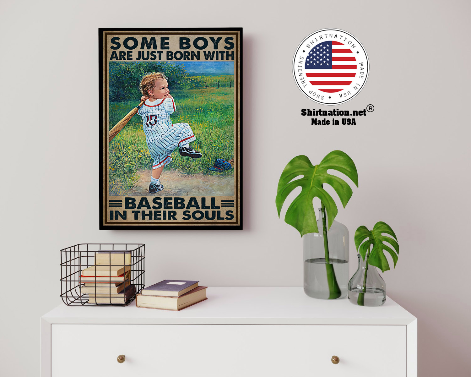 Some boys are just born with baseball in their souls poster 14 1