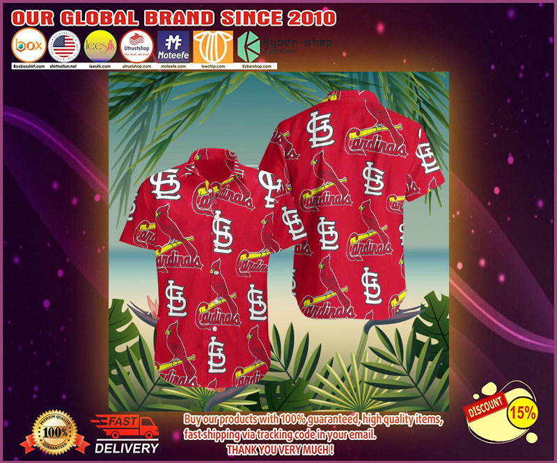 St louis cardinals hawaiian shirt