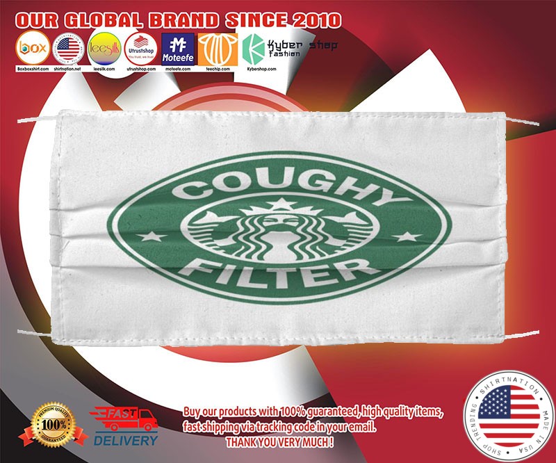 Starbucks coughy filter face mask