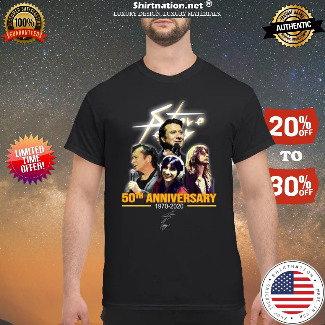 Steve 50th anniversary 1970 2020 shirt