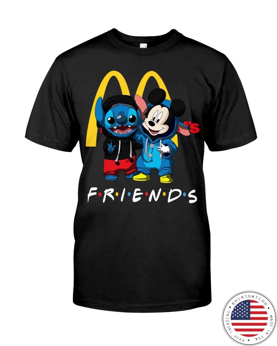 Stitch Mickey mouse Friends shirt as