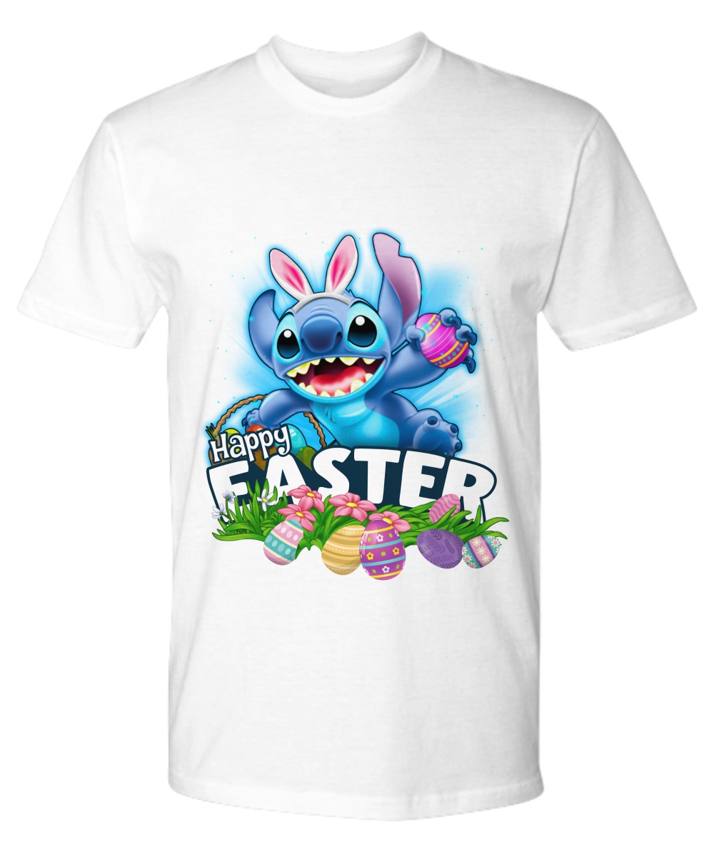 Stitch happy easter day shirt as