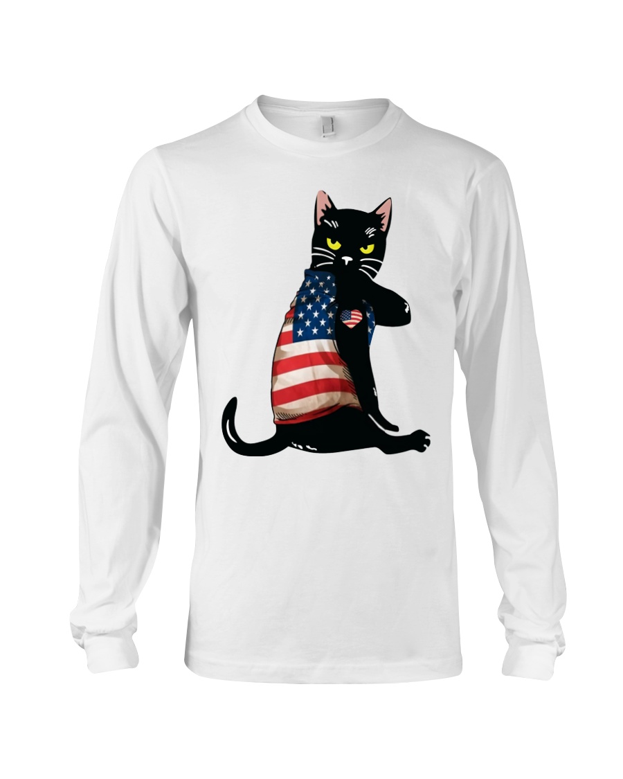 Strong Cat Patriotic Shirt4