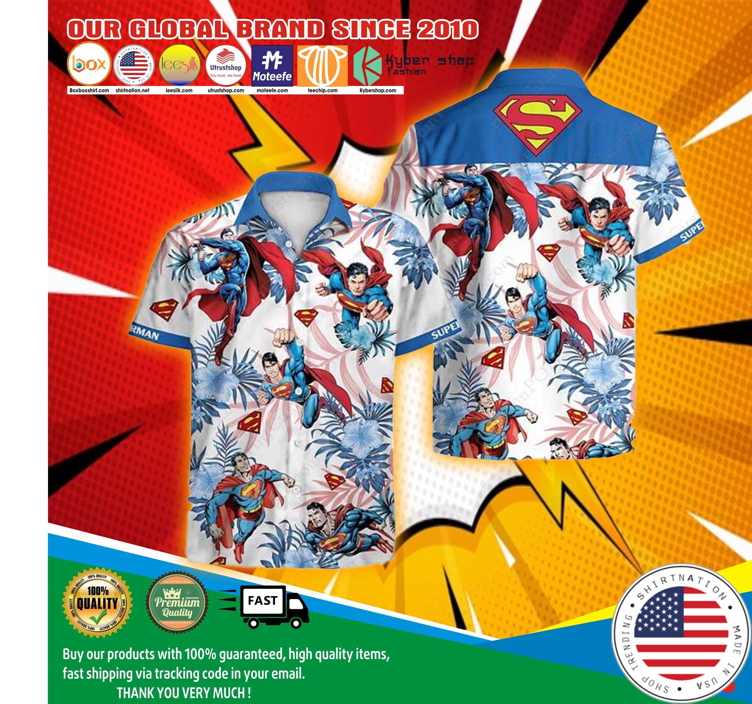 Super man Hawaiian shirt 7