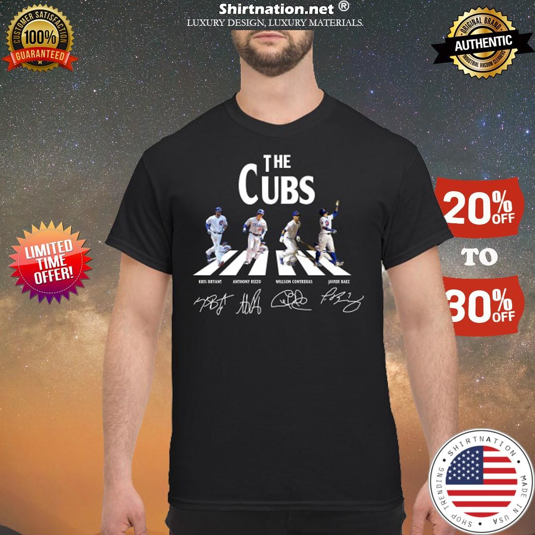The Cubs abbey road shirt
