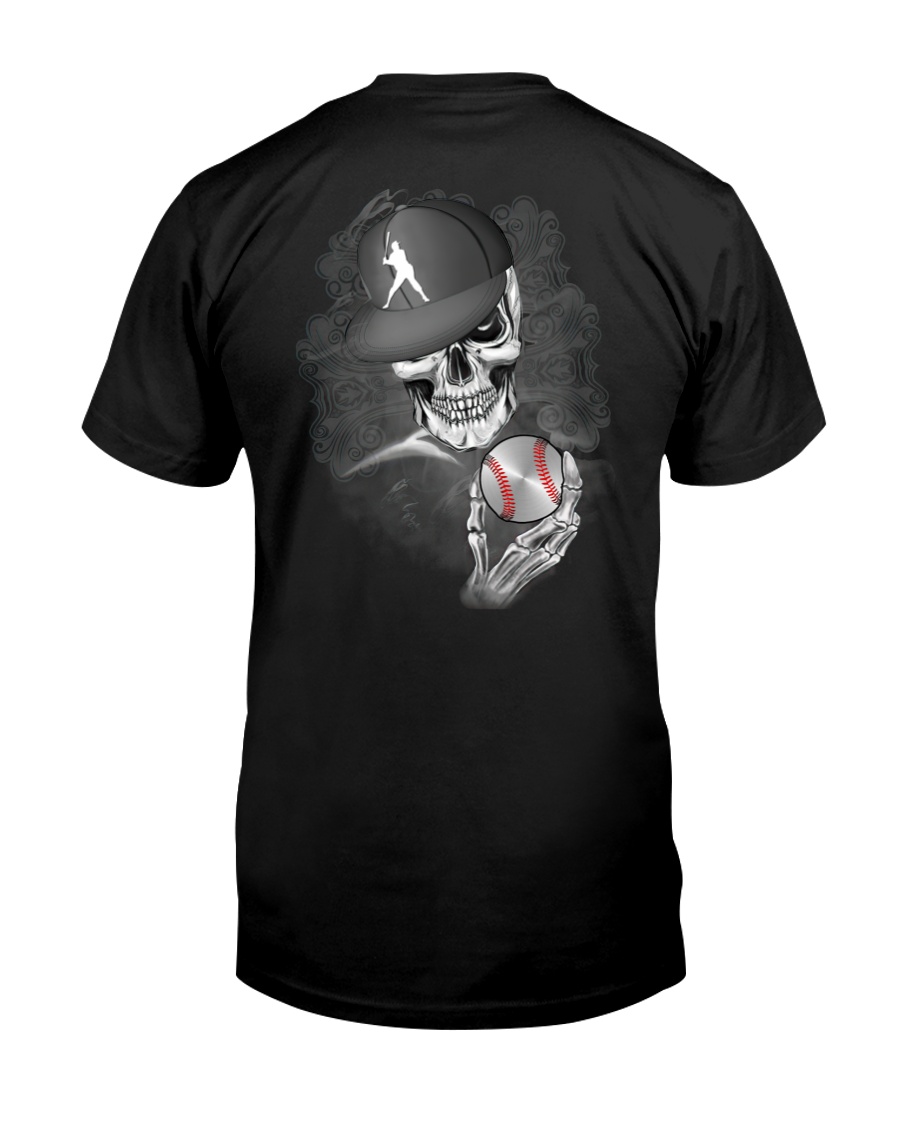 The Skeleton Is Playing Baseball Shirt