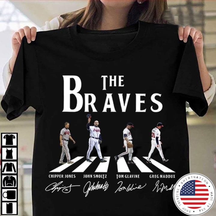The braves abbey road shirt