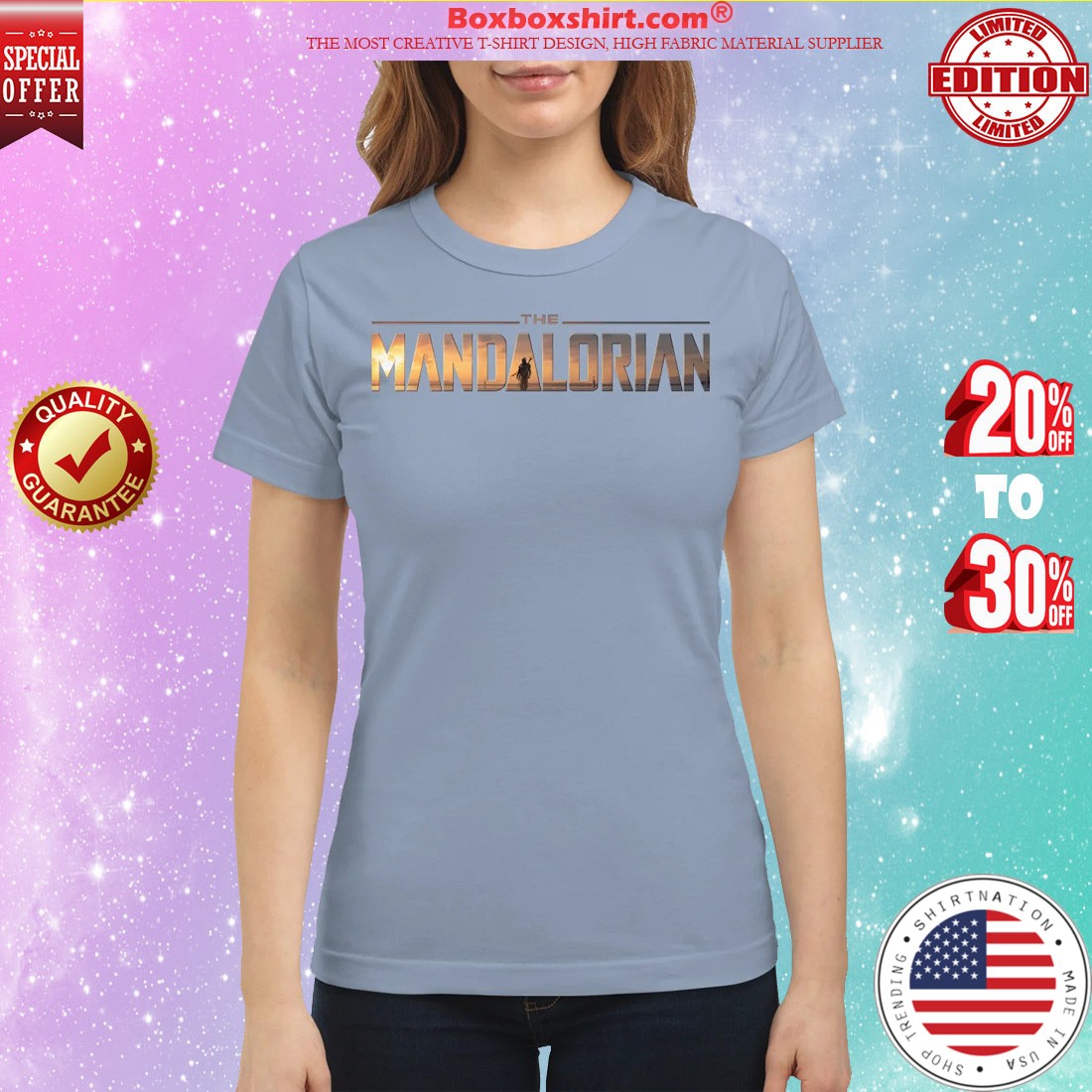 The mandalorian star wars shirt