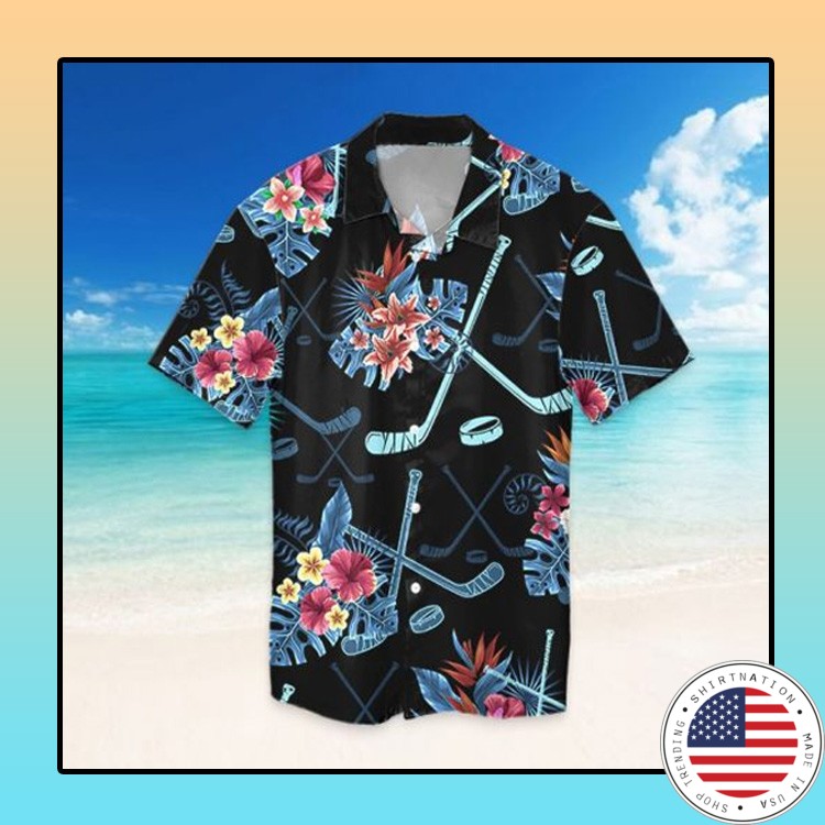 Tropical hockey hawaiian shirt1 1