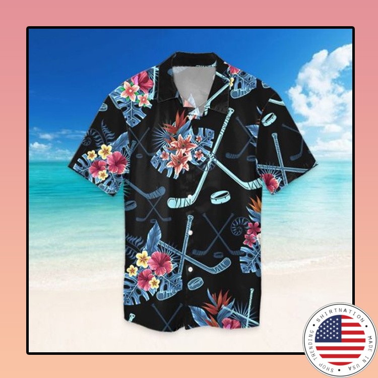 Tropical hockey hawaiian shirt2 1