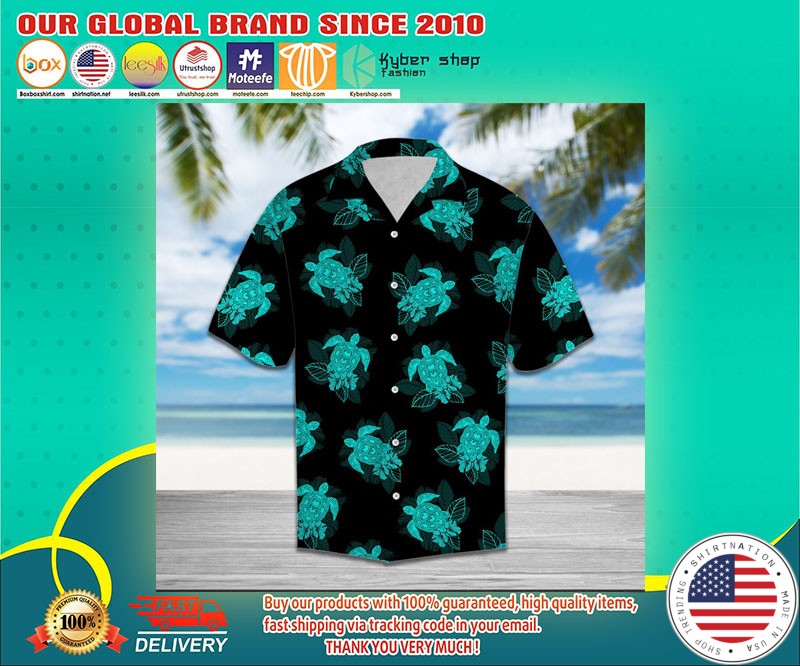 Turtle hawaiian shirt