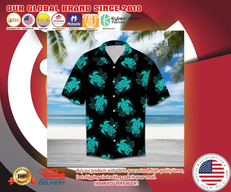 Turtle hawaiian shirt