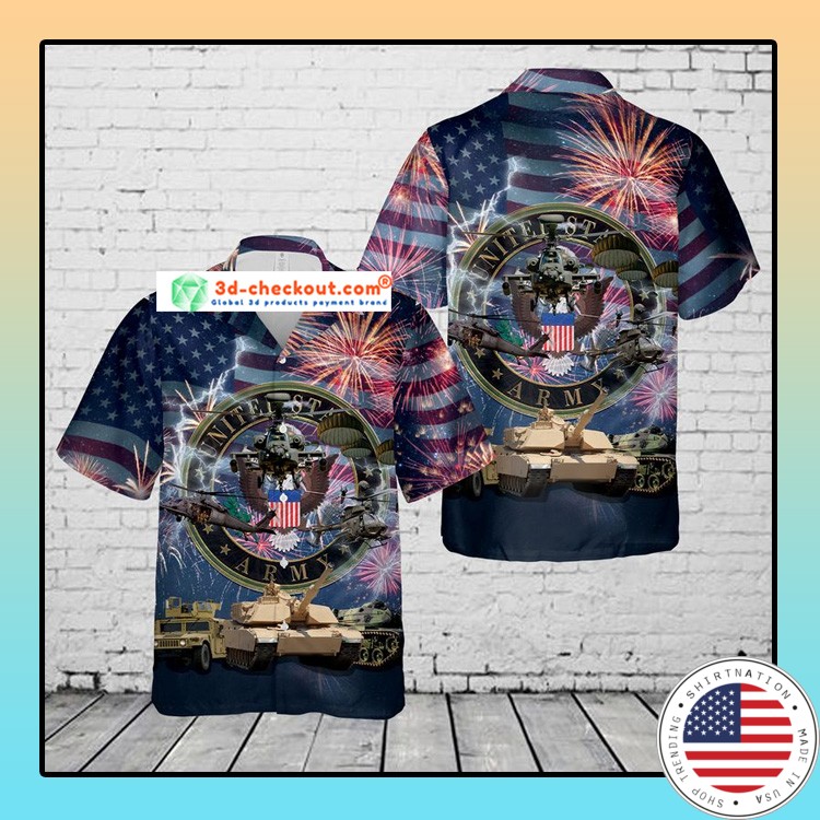 US Army 4th Of July Hawaiian Shirt4 1
