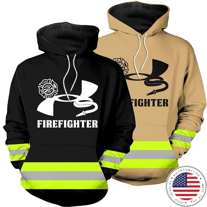 Under armour firefighter 3D hoodie