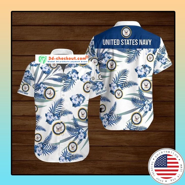 United States Navy Hawaiian Shirt 1