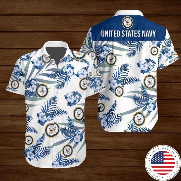 United States Navy Hawaiian Shirt 2