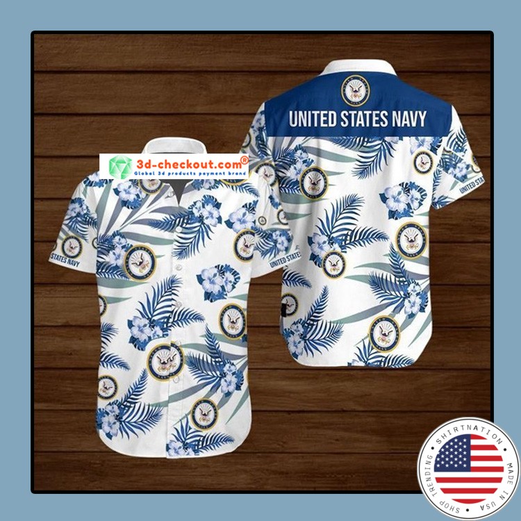 United States Navy Hawaiian Shirt 3