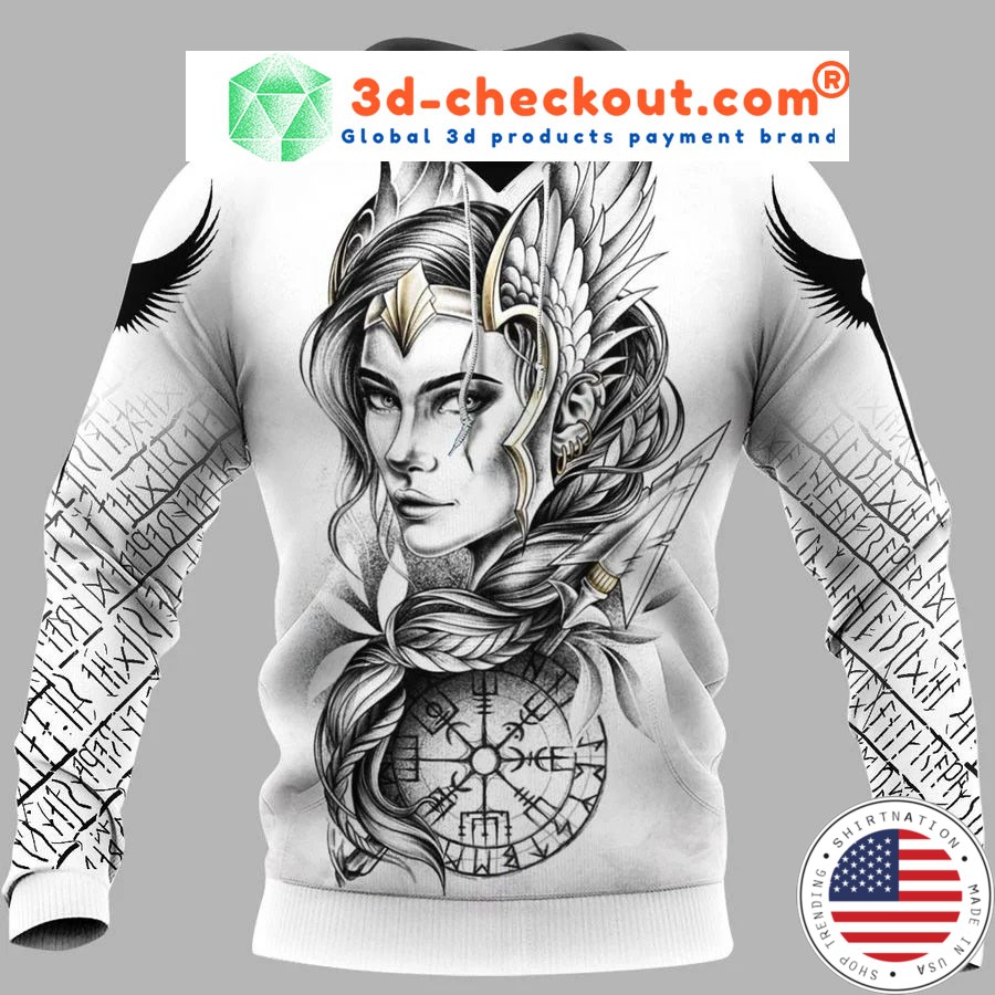 Viking Goddess freya 3D hoodie