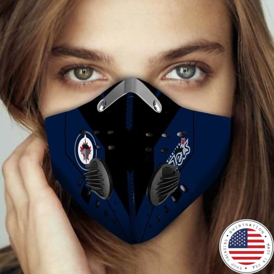 Winnipeg Jets face mask